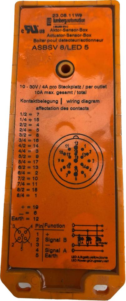 Lumberg Automation Aktor-Sensor-Box - #product_category# | Klenk Maschinenhandel