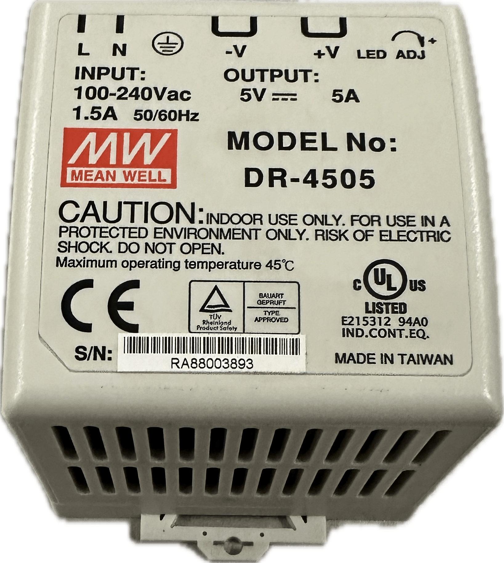 Mean Well DRP-4505 - #product_category# | Klenk Maschinenhandel