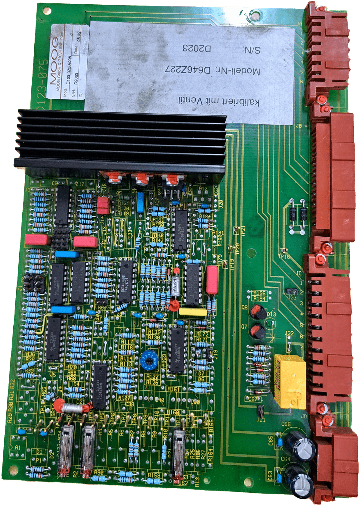 MOOG D123-075-A008 - #product_category# | Klenk Maschinenhandel