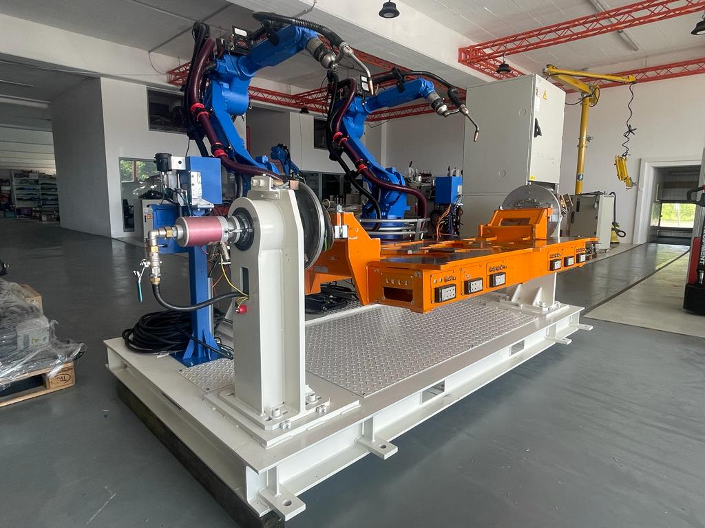 Motoman Schweißzelle; Transportfähig - #product_category# | Klenk Maschinenhandel