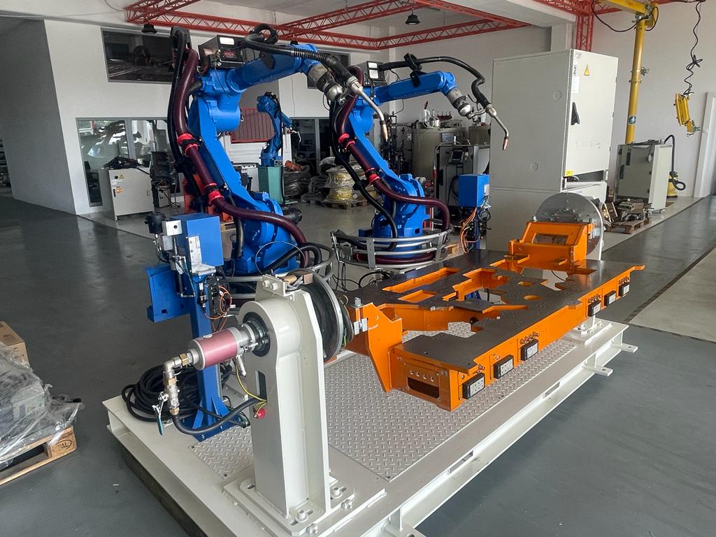 Motoman Schweißzelle; Transportfähig - #product_category# | Klenk Maschinenhandel