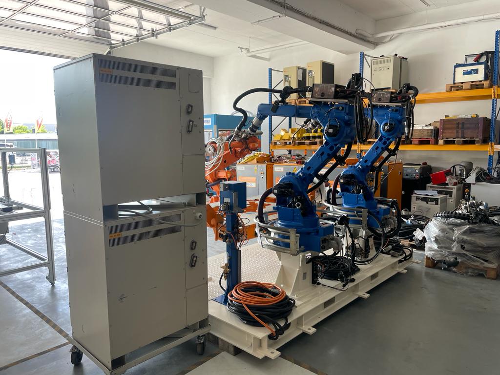 Motoman Schweißzelle; Transportfähig - #product_category# | Klenk Maschinenhandel