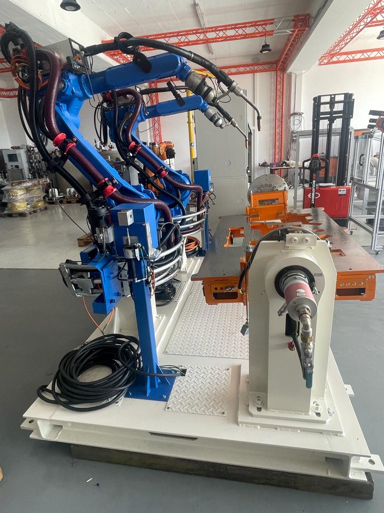 Motoman Schweißzelle; Transportfähig - #product_category# | Klenk Maschinenhandel