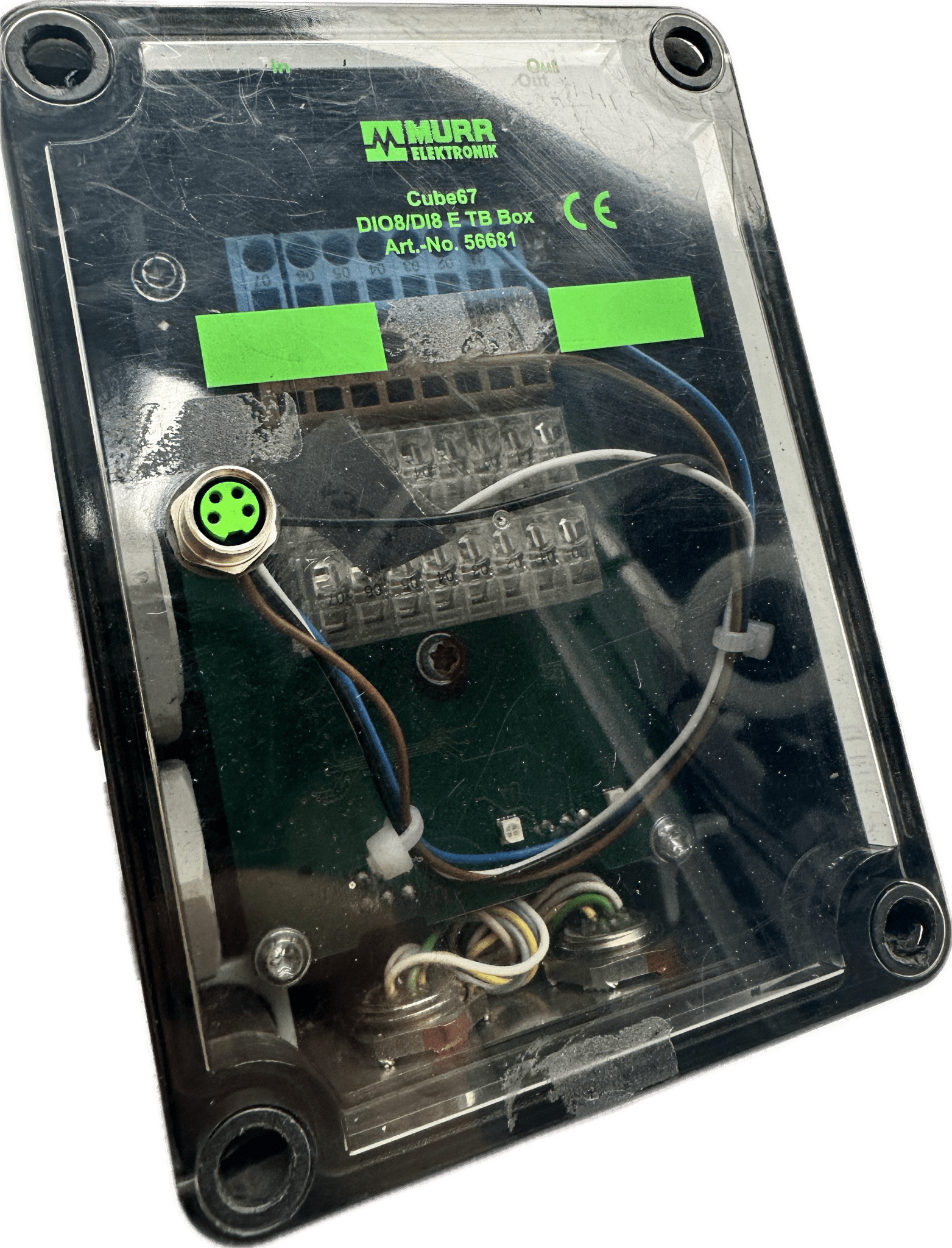 Murr Elektronik Cube67 E/A Klemmen-Erweiterungsmodul DIO/ DI8 E TB Box - #product_category# | Klenk Maschinenhandel