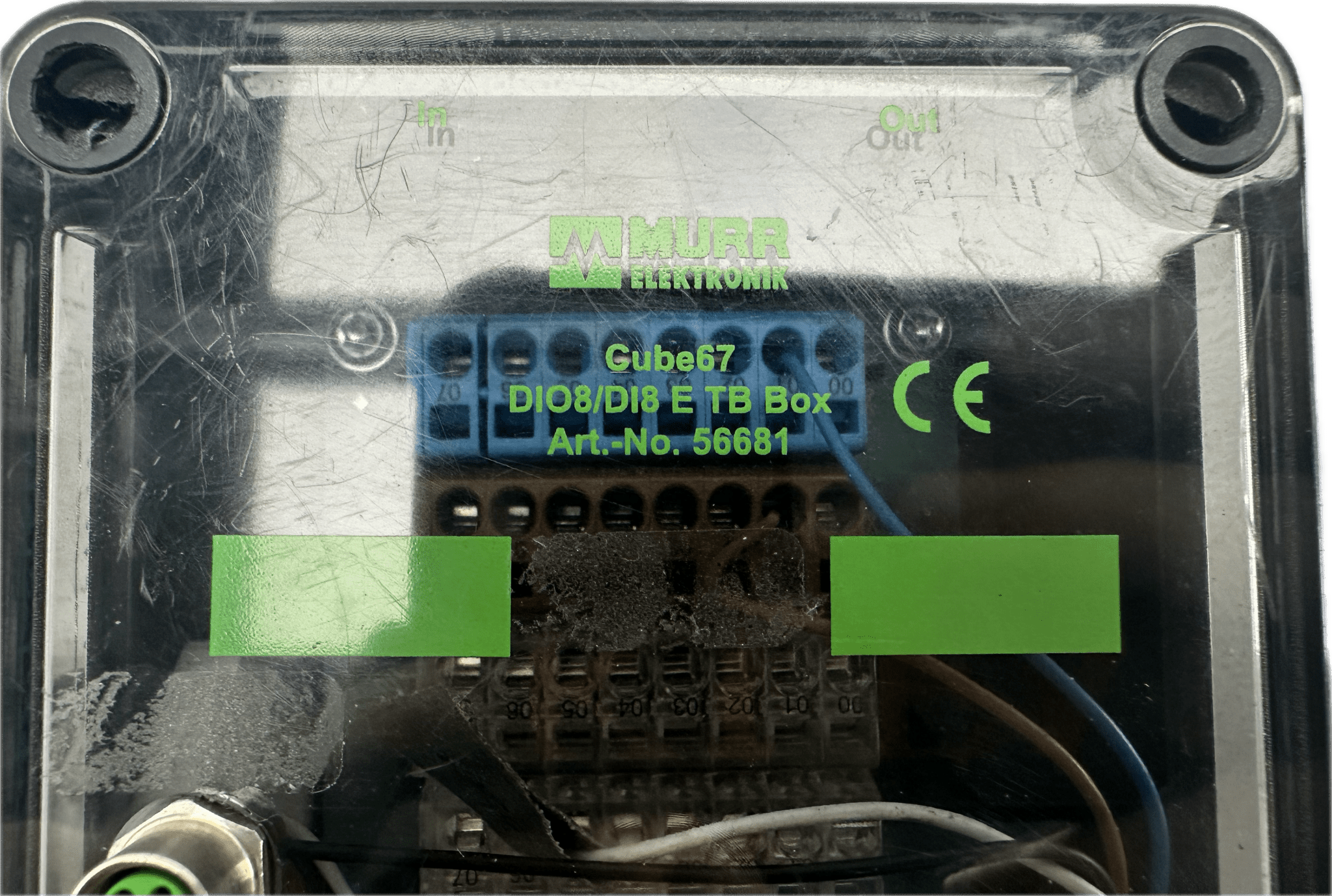 Murr Elektronik Cube67 E/A Klemmen-Erweiterungsmodul DIO/ DI8 E TB Box - #product_category# | Klenk Maschinenhandel