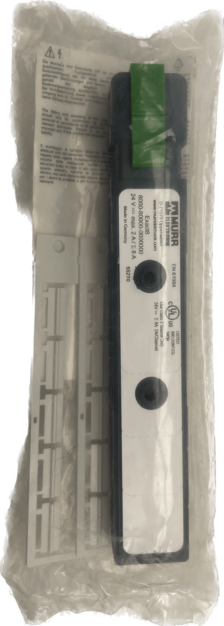 Murr-Elektronik Exact8, 10xM8, 3-pol., Grundmodul (n) - #product_category# | Klenk Maschinenhandel