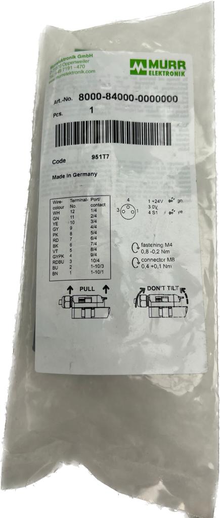 Murr-Elektronik Exact8, 4xM8, 3-pol., Grundmodul PNP-LED - #product_category# | Klenk Maschinenhandel