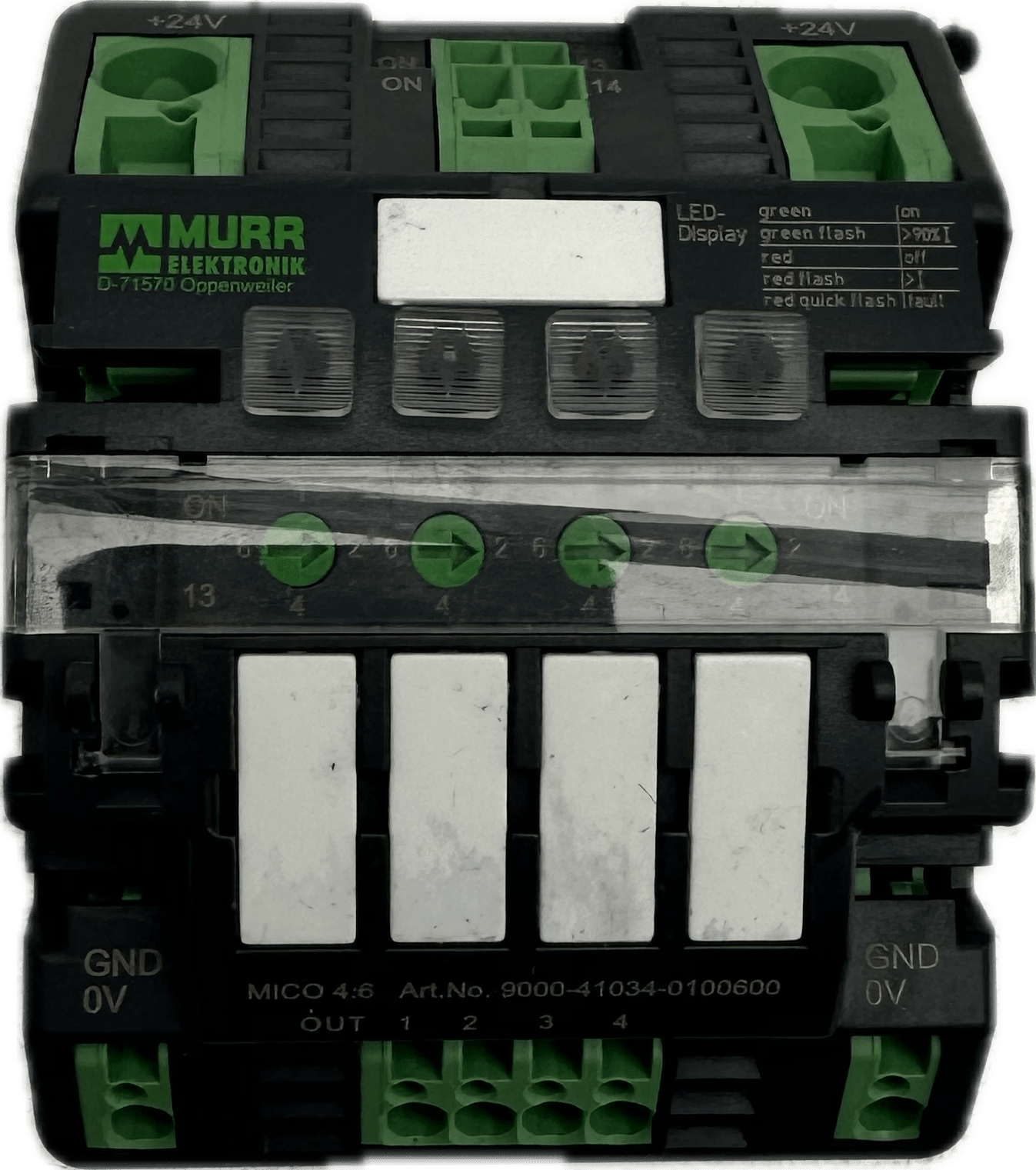 Murr Elektronik MICO Lastkreisüberwachung, 4-kanalig 9000-41034-0100600 - #product_category# | Klenk Maschinenhandel