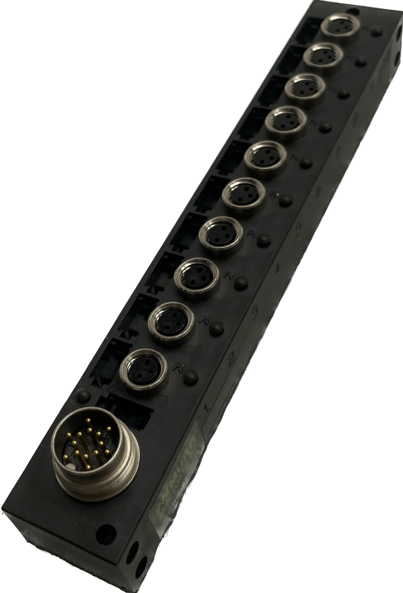 Murr-Elektronik Passiv-Vert. Schmal,10xM8,3pol,Steck.M16 - #product_category# | Klenk Maschinenhandel