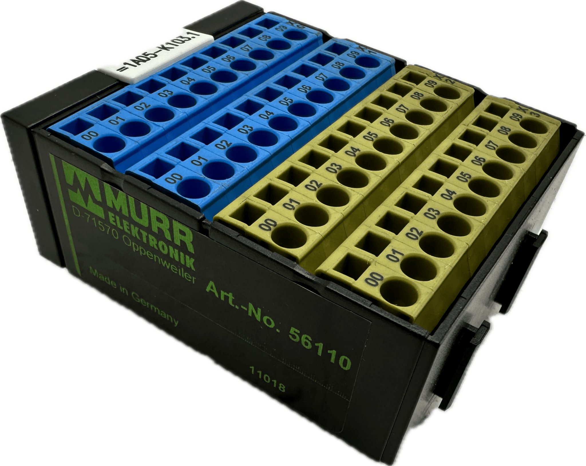 Murr-Elektronik Potenzialklemmenblock blau gelb 56110 - #product_category# | Klenk Maschinenhandel
