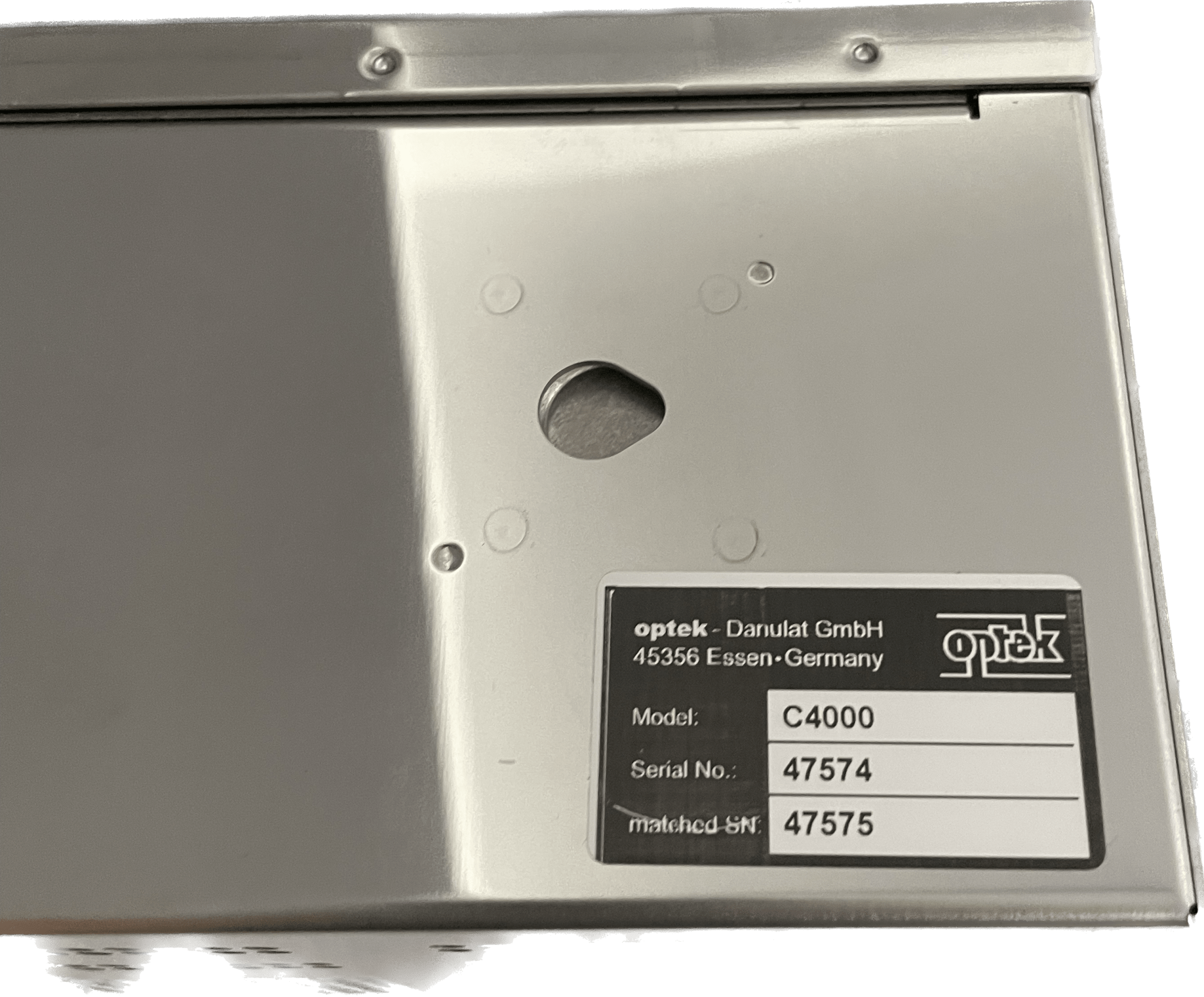 Optek C4000 mit AS16-40 Photometrischer Konverter - #product_category# | Klenk Maschinenhandel