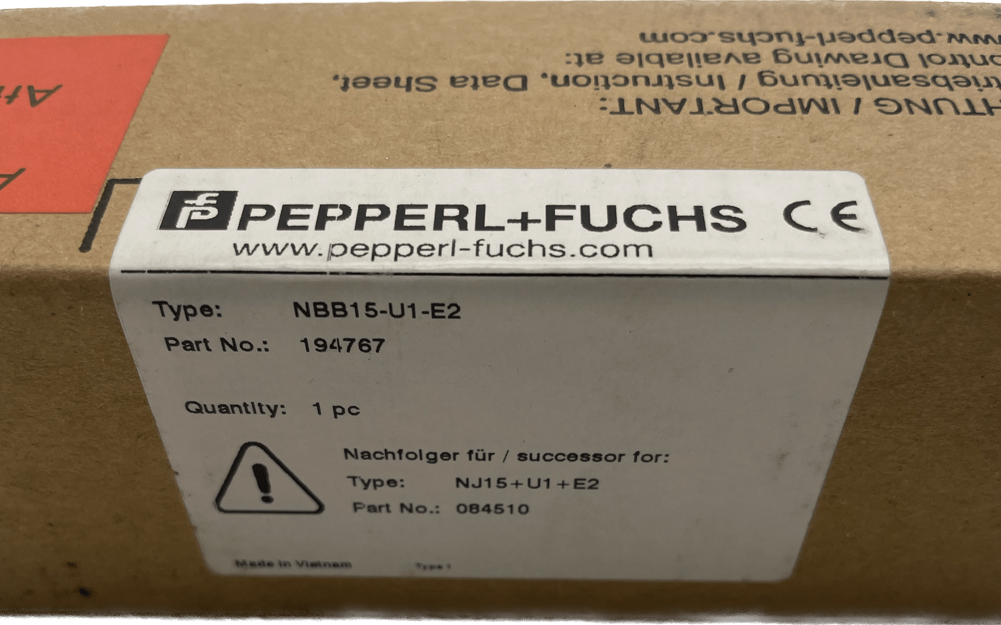 Pepperl+Fuchs NBB15-U1-E2 - #product_category# | Klenk Maschinenhandel