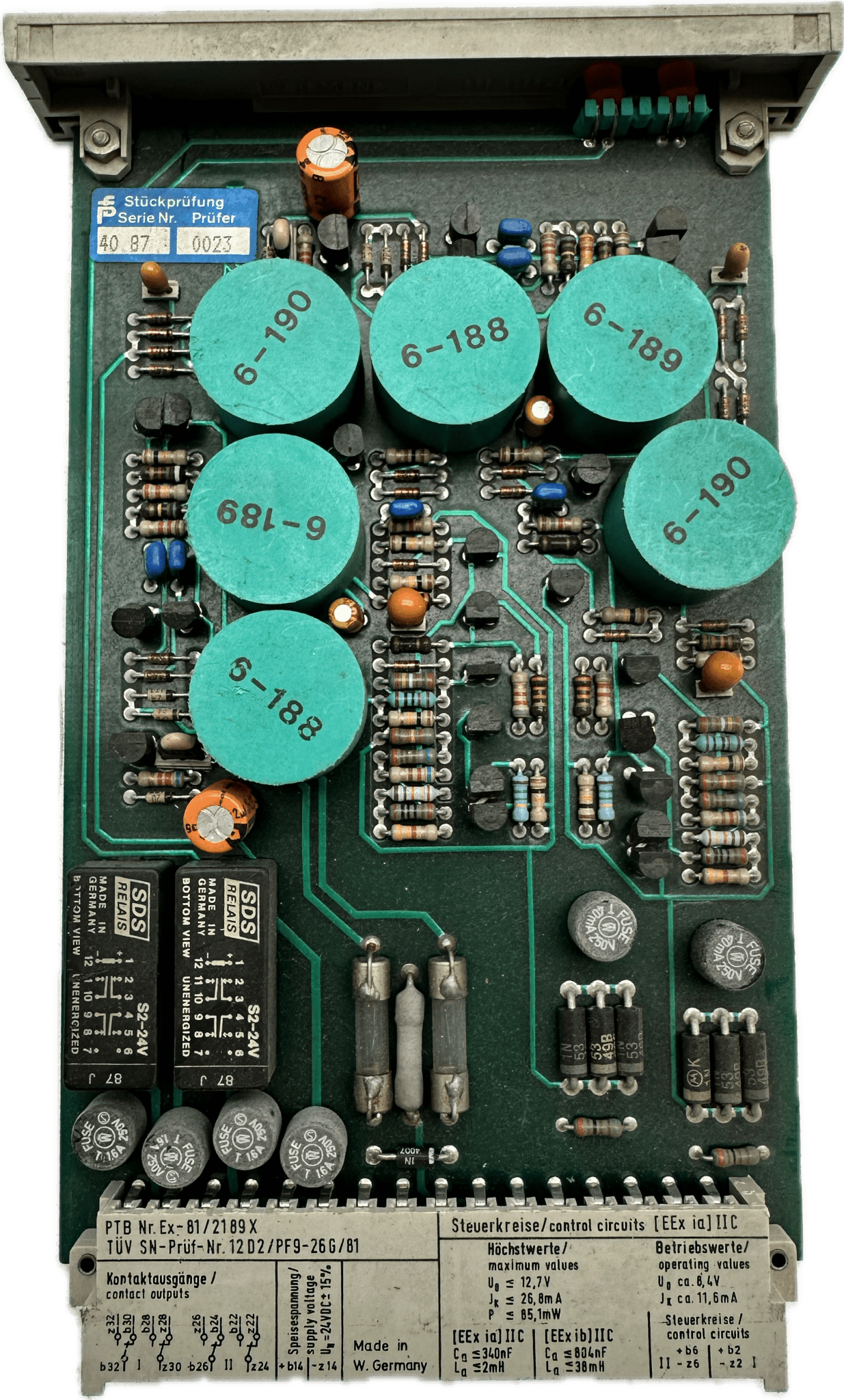 Pepperl+Fuchs Trennschaltverstärker EKSH-03 - #product_category# | Klenk Maschinenhandel