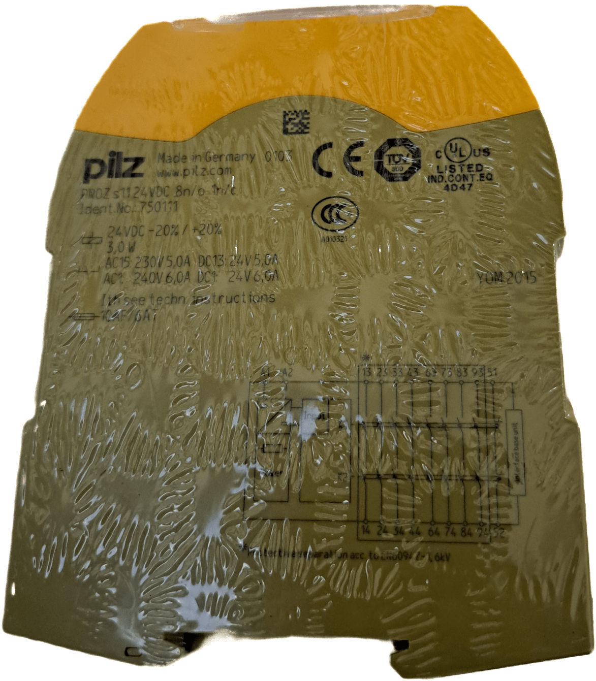 Pilz PNOZ s11 24VDC 8n/o 1n/c 750111 - #product_category# | Klenk Maschinenhandel