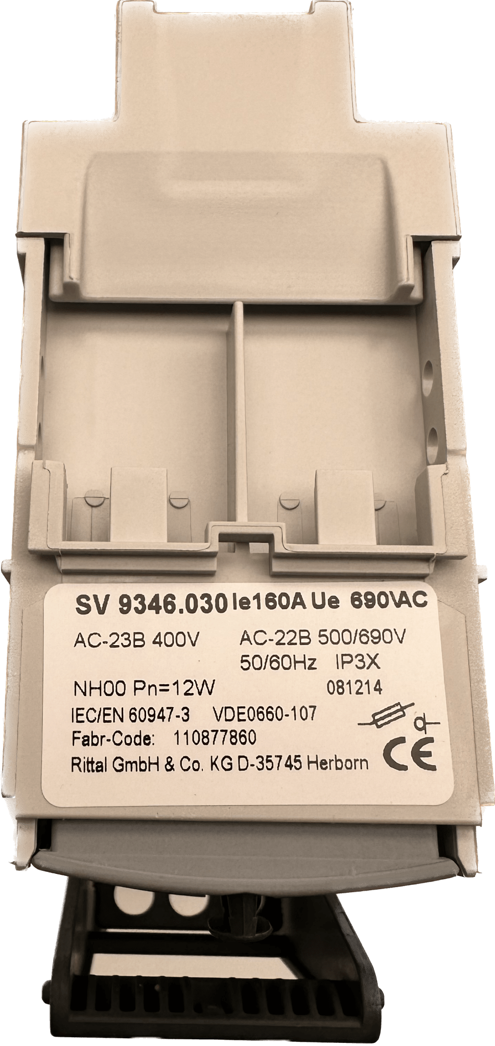 Rittal NH-Sicherungslasttrenner SV 9346.030 - #product_category# | Klenk Maschinenhandel