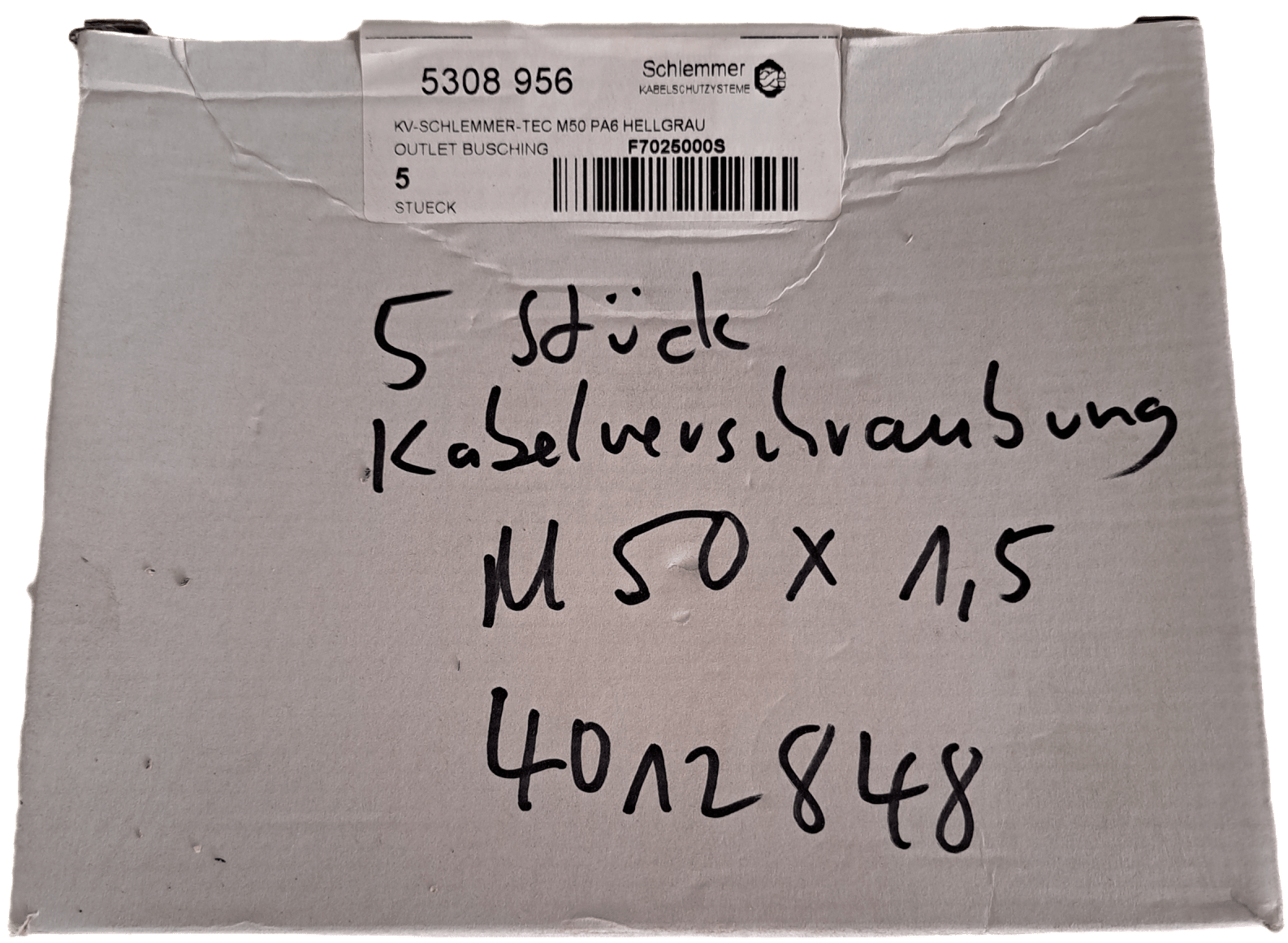 Schlemmer SIB F7025000 Kabelverschraubung SIB-TEC Metric M50x1,5 - #product_category# | Klenk Maschinenhandel