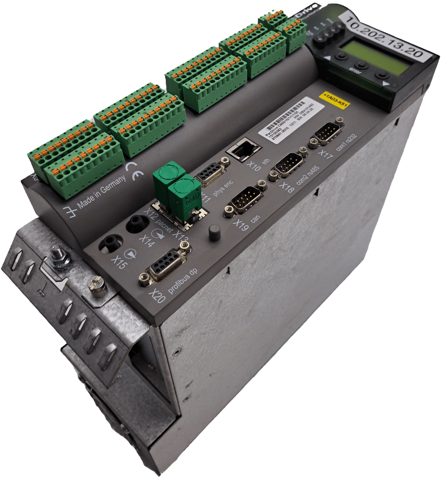Schneider Elektric Drives C600 PAC DRIVE SERVO CONTROLLER PacDrive