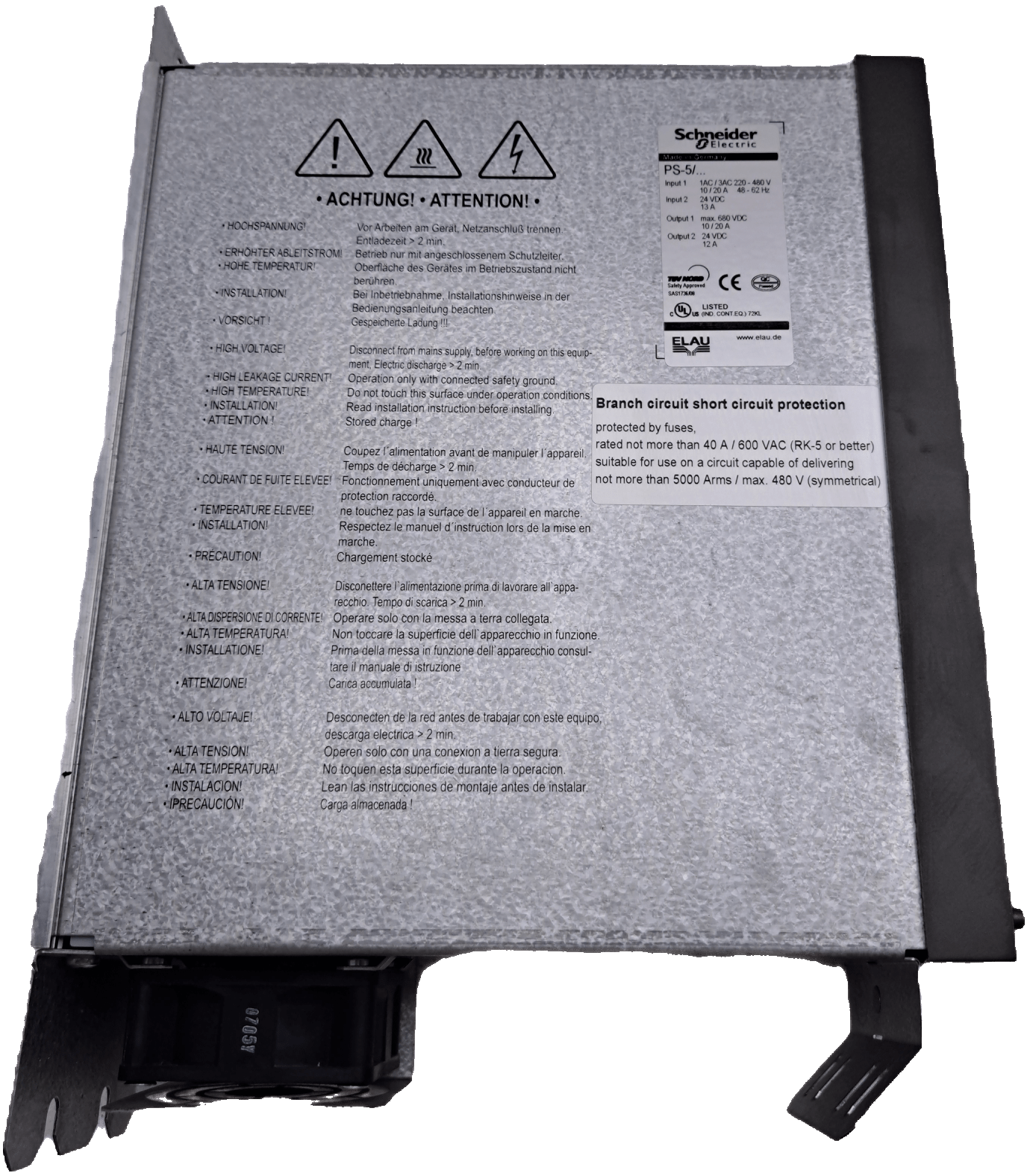 Schneider Elektric PS-5 Power supply iSH - #product_category# | Klenk Maschinenhandel