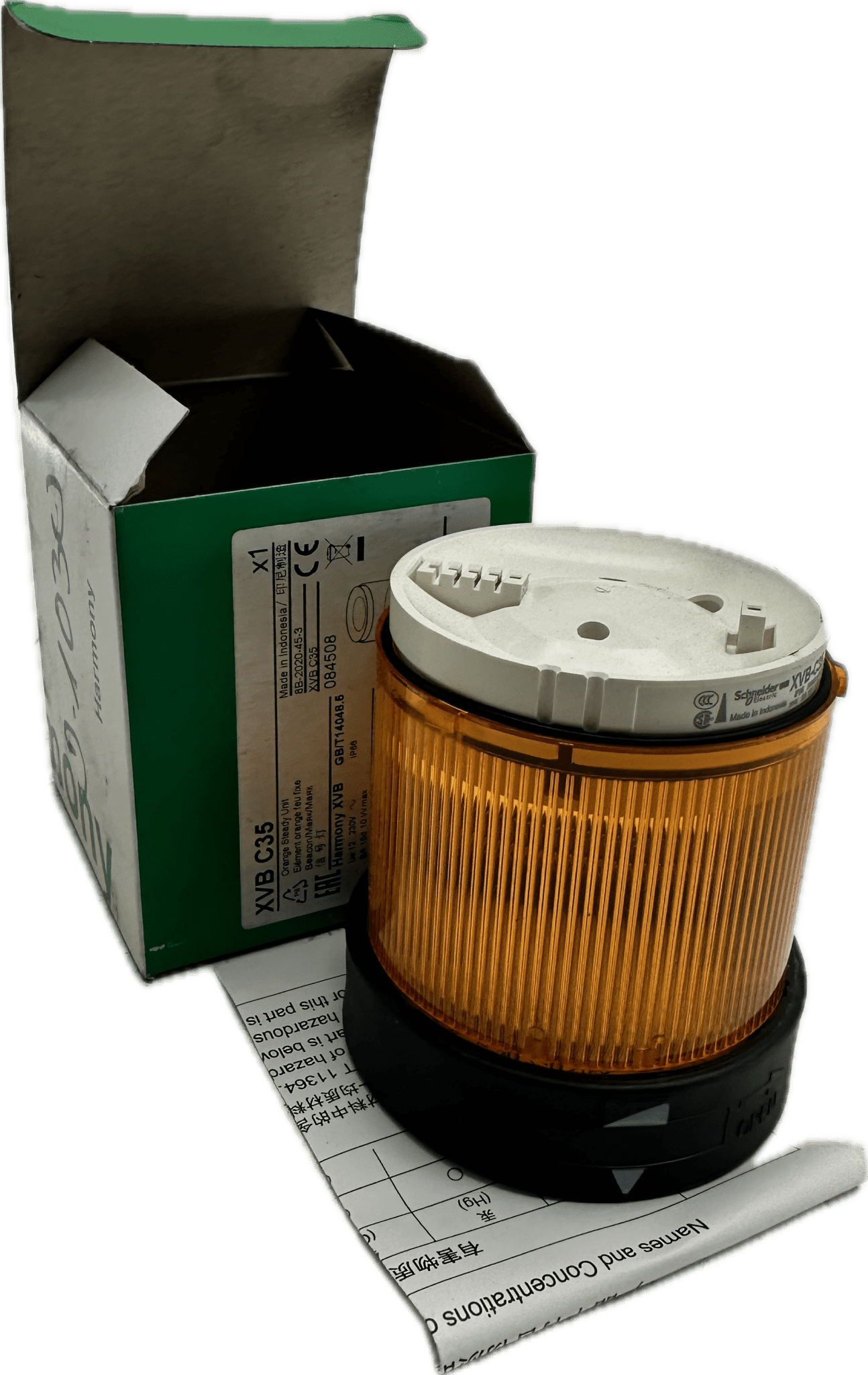 Schneider Elektric XVBC35 Leuchtelement, Dauerlicht, orange - #product_category# | Klenk Maschinenhandel