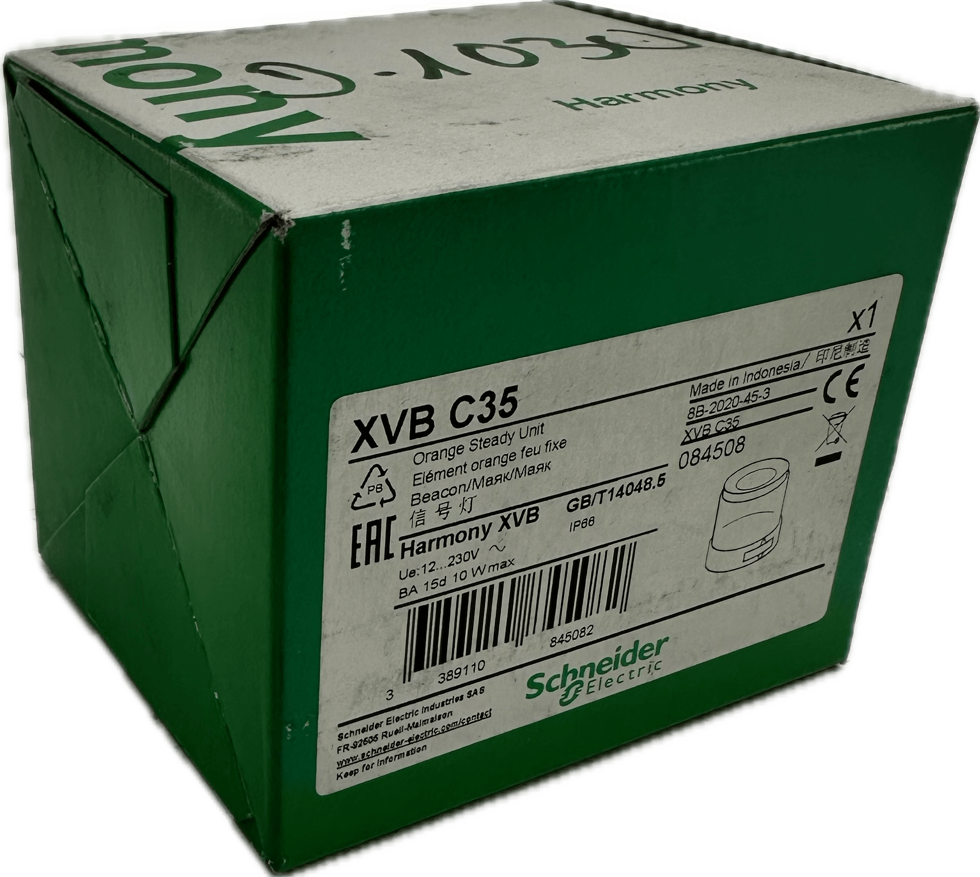 Schneider Elektric XVBC35 Leuchtelement, Dauerlicht, orange - #product_category# | Klenk Maschinenhandel