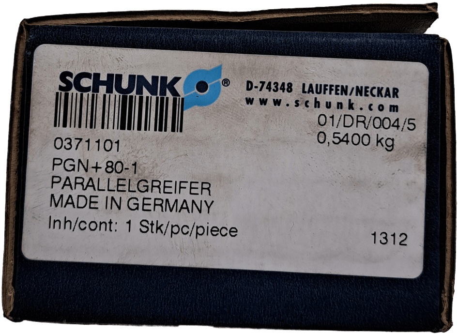 Schunk Universalgreifer Baugröße: 80 - #product_category# | Klenk Maschinenhandel