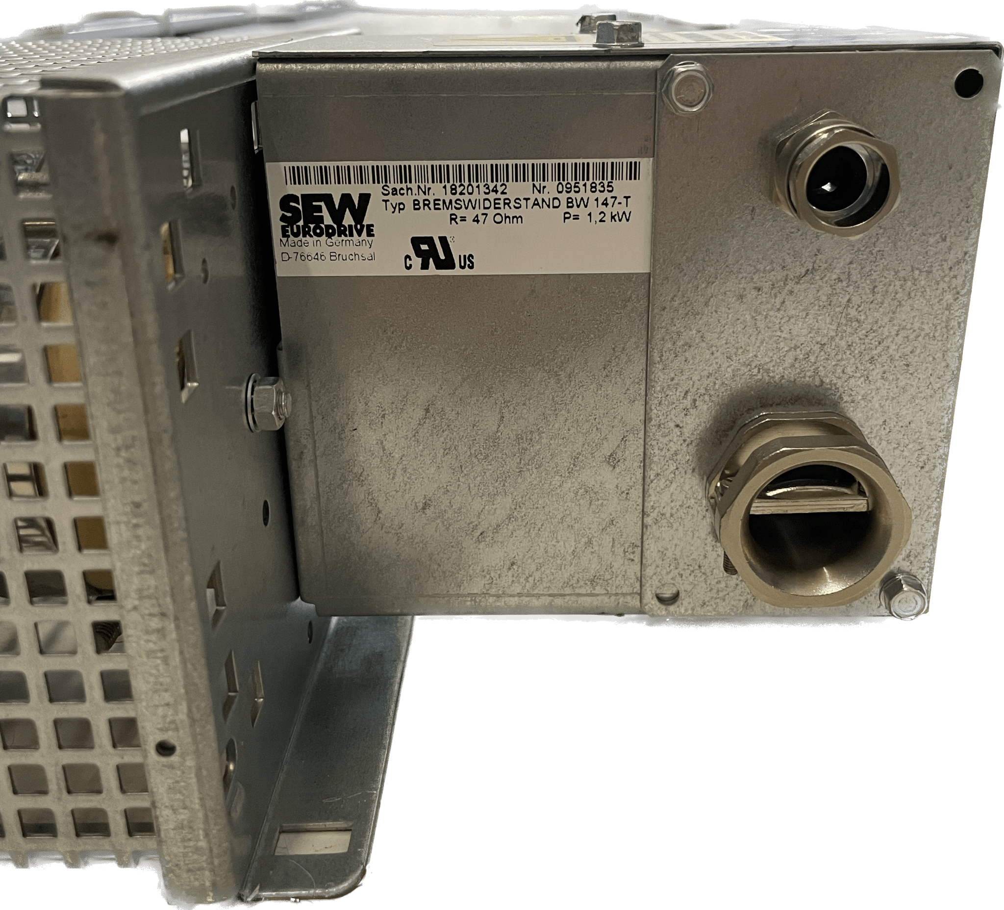 SEW Bremswiderstand BW147-T 18201342 P=1,2kW - #product_category# | Klenk Maschinenhandel