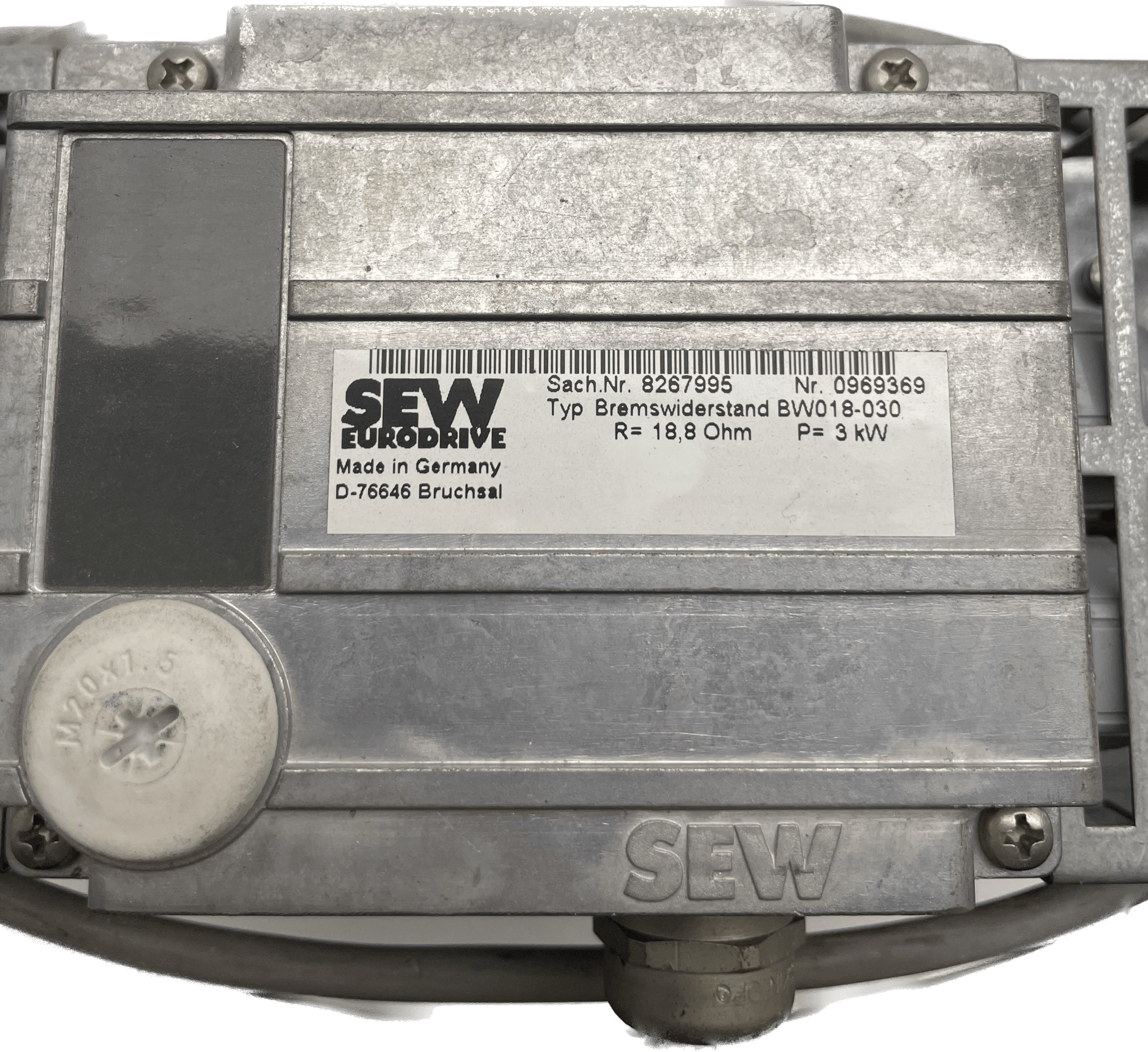 SEW-Eurodrive Bremswiderstand 18,8 Ohm / 3kW - #product_category# | Klenk Maschinenhandel