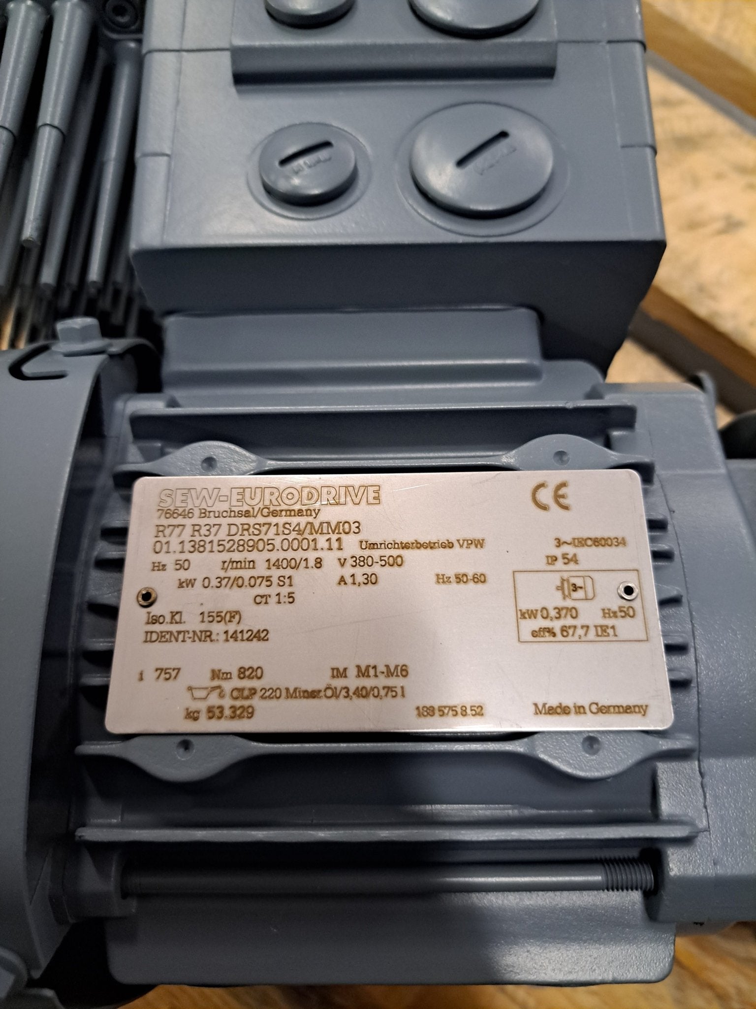 SEW Eurodrive Getriebemotor R77R37DRS71S4/MM03 - #product_category# | Klenk Maschinenhandel