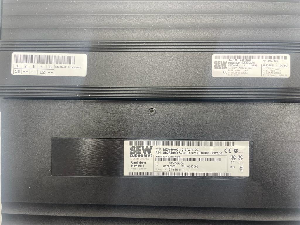 SEW-Eurodrive MDV60A0110-5A3-4-00 - #product_category# | Klenk Maschinenhandel