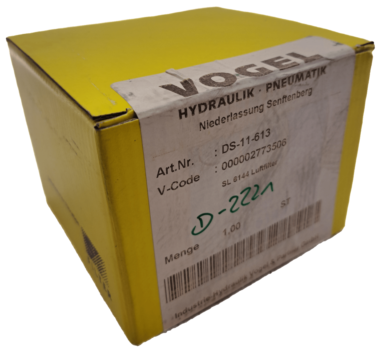 SF Filter Luftfilter SL 6144 - #product_category# | Klenk Maschinenhandel