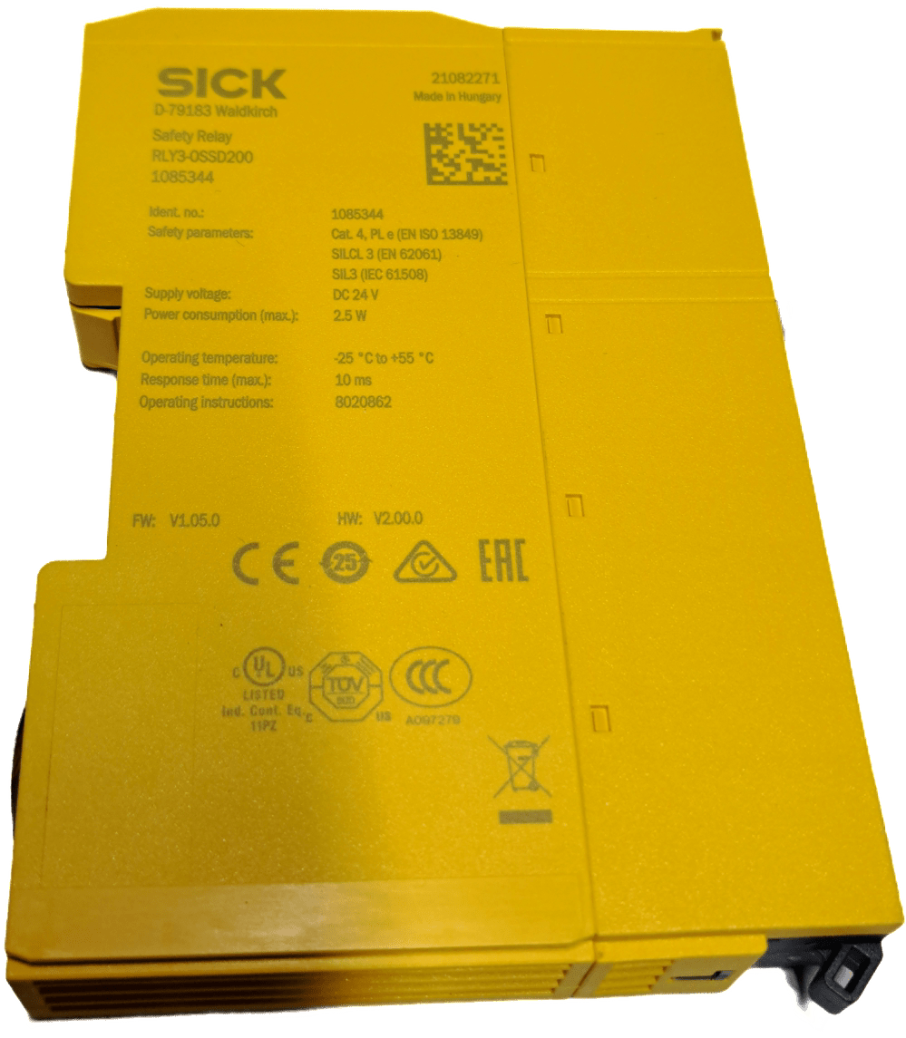Sick Sicherheitsschaltgeräte RLY3-OSSD200 - #product_category# | Klenk Maschinenhandel