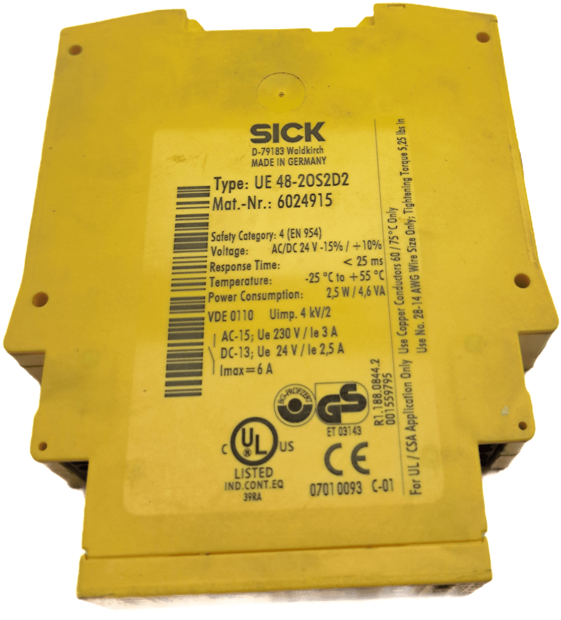 SICK UE48-20S2D2 UE48-2OS / Auswerteeinheit - #product_category# | Klenk Maschinenhandel