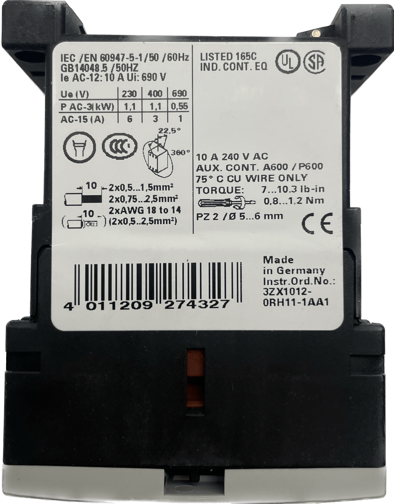 Siemens 3RH1131-1BB40 - #product_category# | Klenk Maschinenhandel