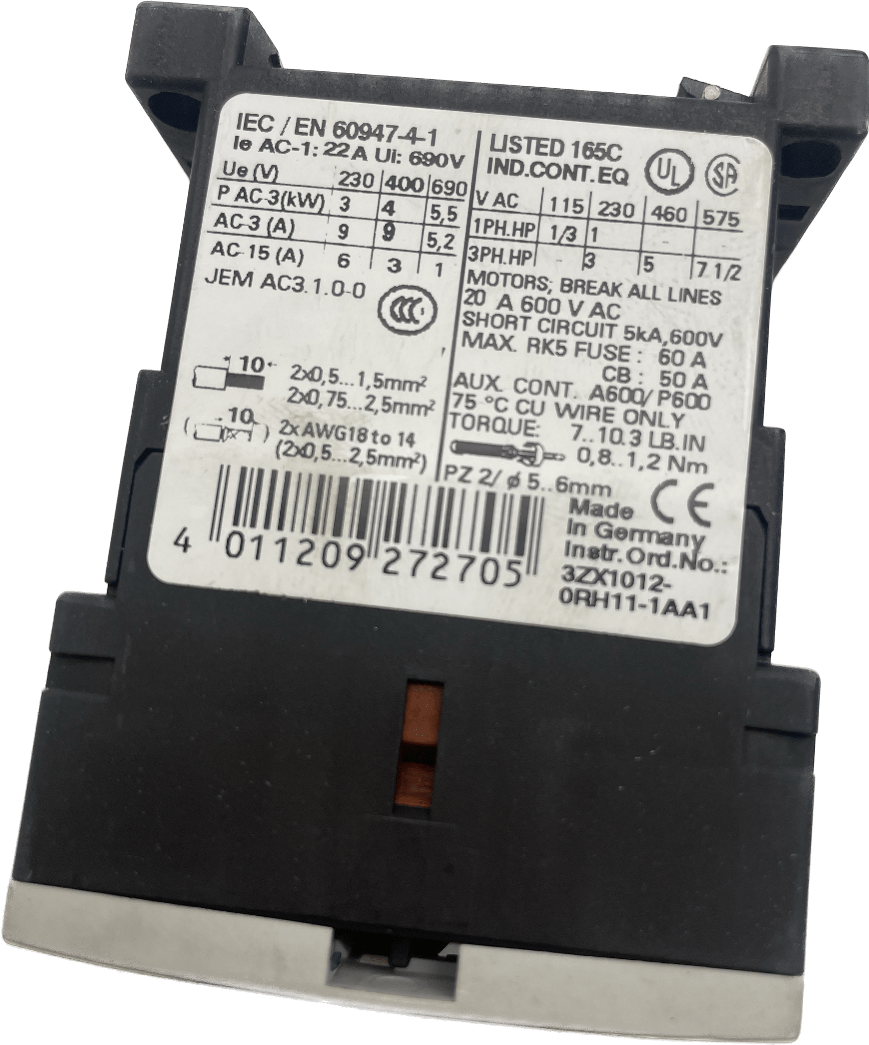 Siemens 3RT1016-1BB41 - #product_category# | Klenk Maschinenhandel