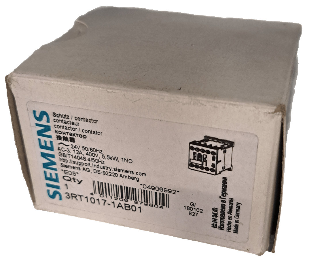 Siemens Leistungsschütz 3RT1017-1AB01 - #product_category# | Klenk Maschinenhandel