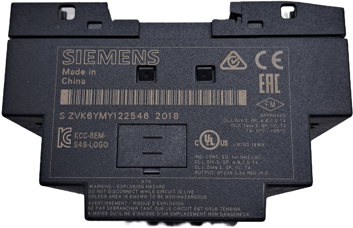 Siemens LOGO! 24C, Logikmodul 6ED1052-1CC01-0BA6 - #product_category# | Klenk Maschinenhandel