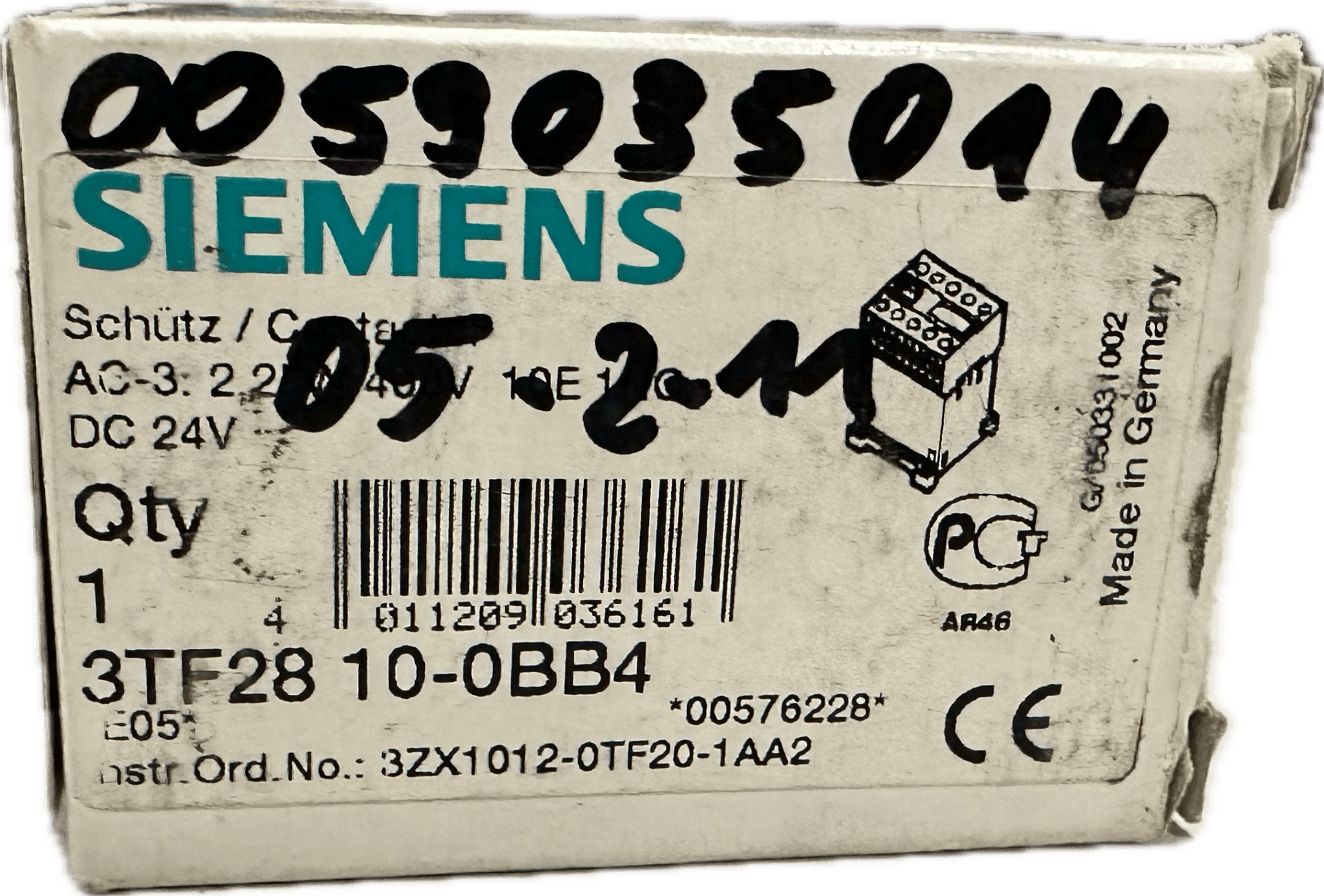 Siemens Schütz, Baugröße 00 3TF2810-0BB4 - #product_category# | Klenk Maschinenhandel