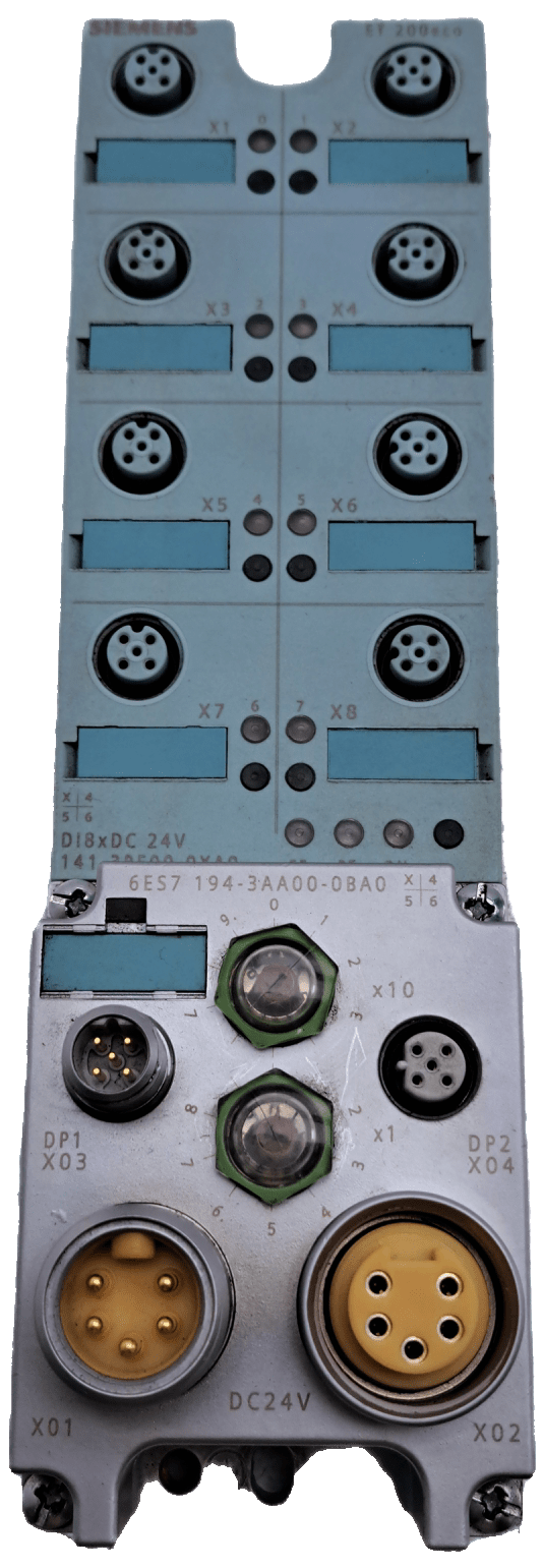 Siemens SIMATIC DP 6ES7141-3BF00-0XA0 Grundmodul mit Anschlussblock 6ES7194-3AA00-0BA0 - #product_category# | Klenk Maschinenhandel