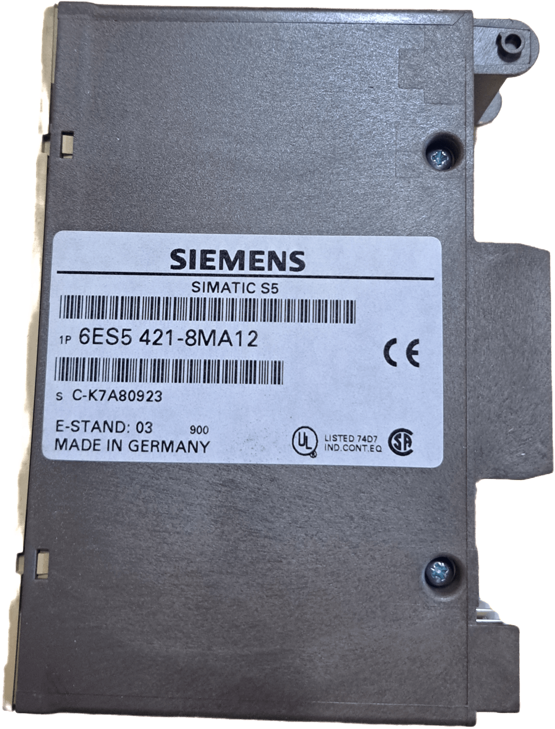 Siemens SIMATIC S5 6ES5421-8MA12 (u) - #product_category# | Klenk Maschinenhandel