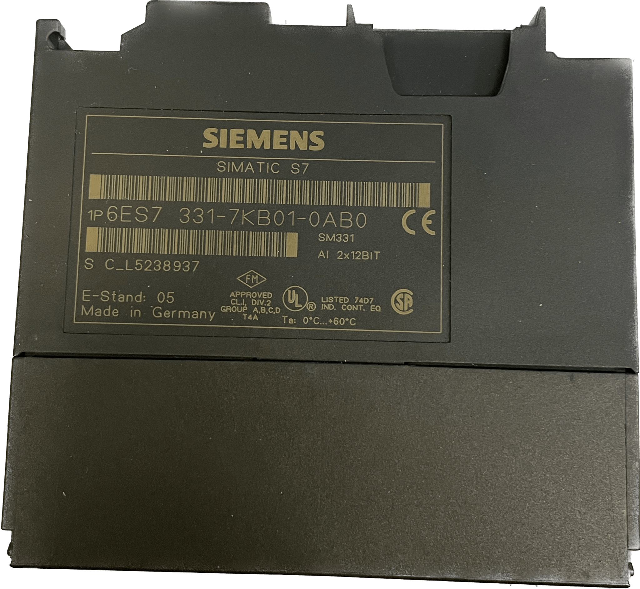 Siemens SIMATIC S7-300 6ES7 331-7KB01-0AB0 - #product_category# | Klenk Maschinenhandel