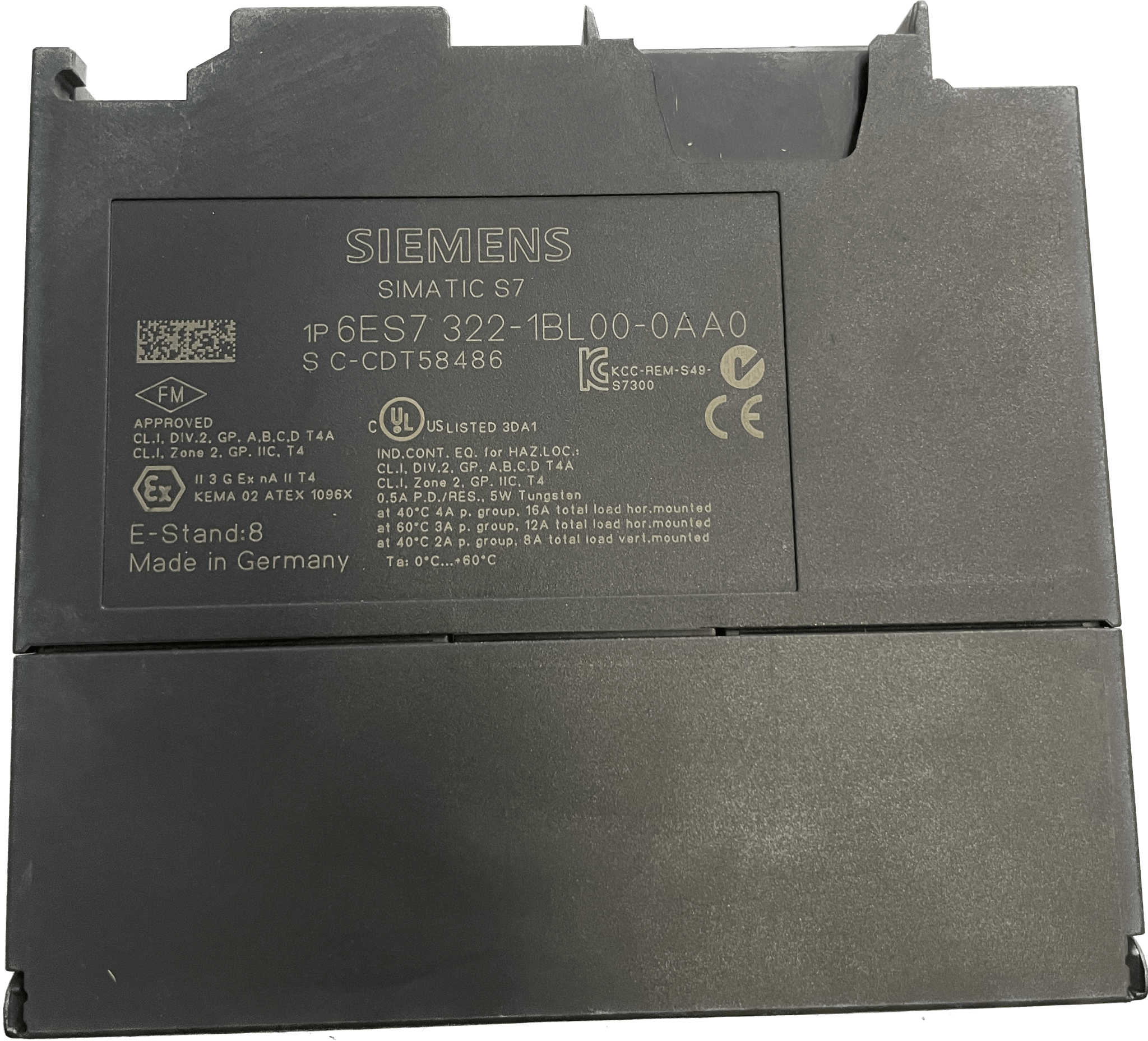 Siemens SIMATIC S7-300, Digitalausgabe SM 322, potentialgetrennt, 32DA, DC 24V, 0,5A, 1x 40-pol - #product_category# | Klenk Maschinenhandel