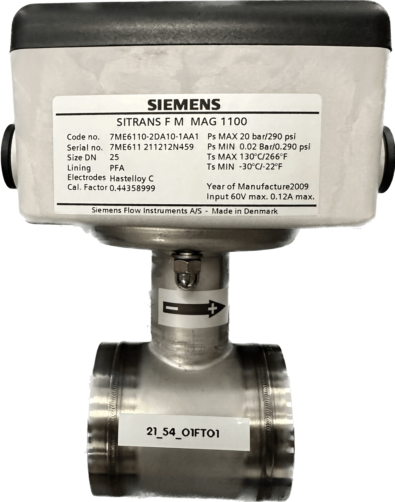 Siemens SITRANS FM MAG 1100 7ME6110-2DA10-1AA1 - #product_category# | Klenk Maschinenhandel