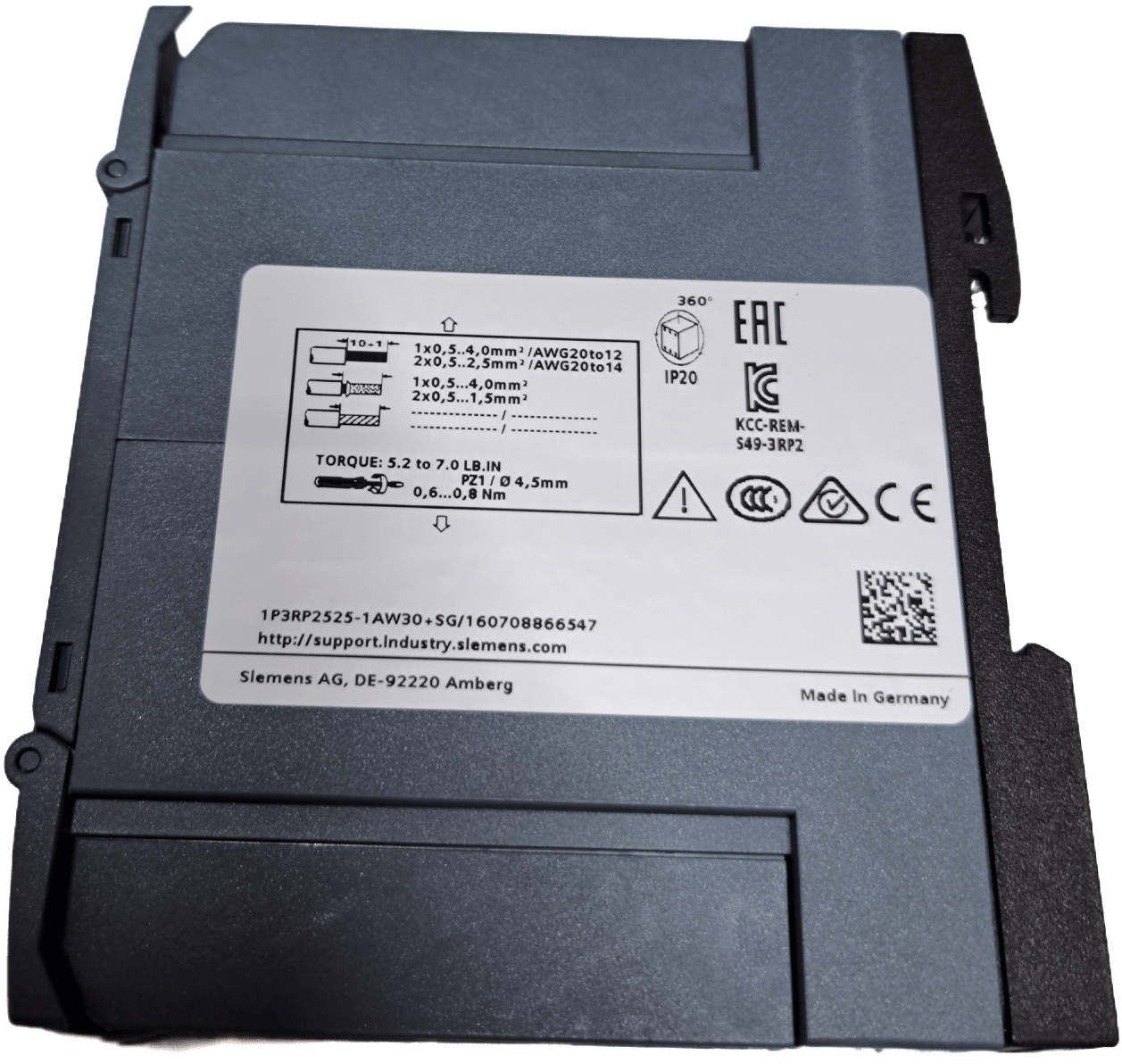 Siemens Zeitrelais 3RP2525-1AW30 - #product_category# | Klenk Maschinenhandel