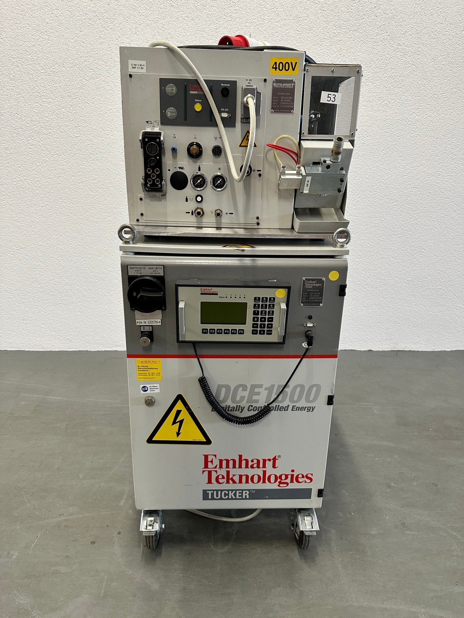 Stanley / Emhart Tucker DCE1500 mit ETF21D - #product_category# | Klenk Maschinenhandel