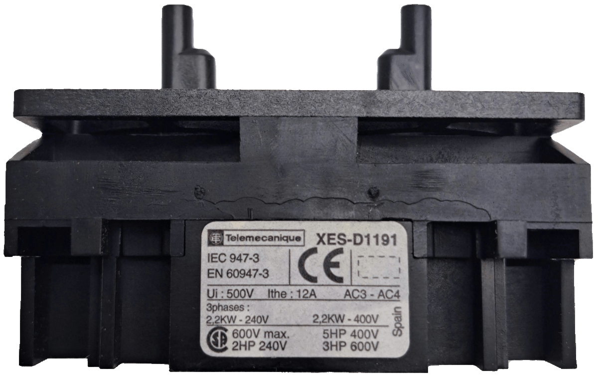 Telemecanique Hilfsschalter ohne Sprungfunktion XES D1191 - #product_category# | Klenk Maschinenhandel