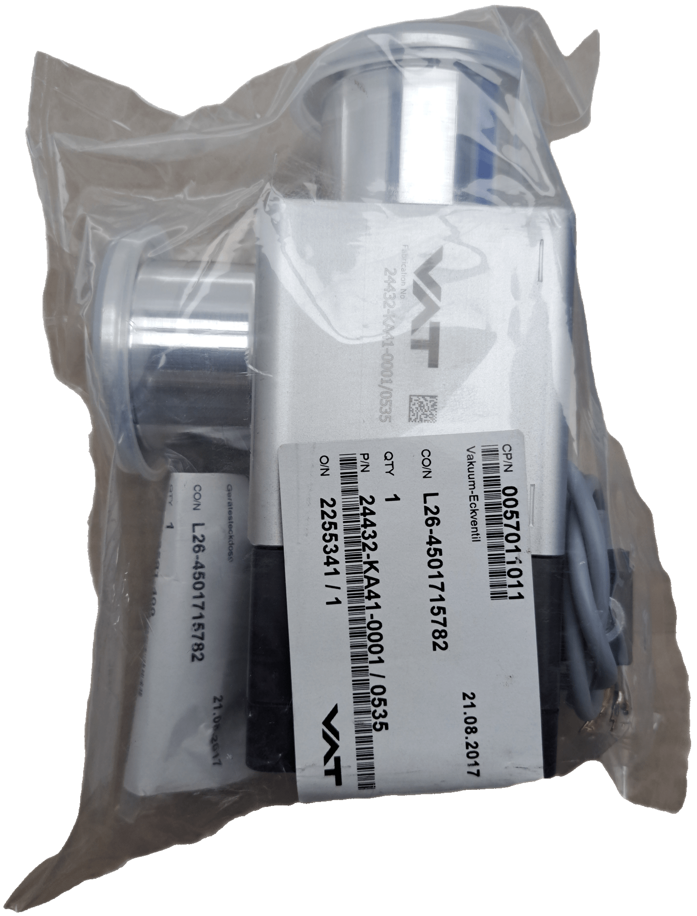 VAT Vakuum-eckventil / 24432-KA41-0001/0535 - #product_category# | Klenk Maschinenhandel