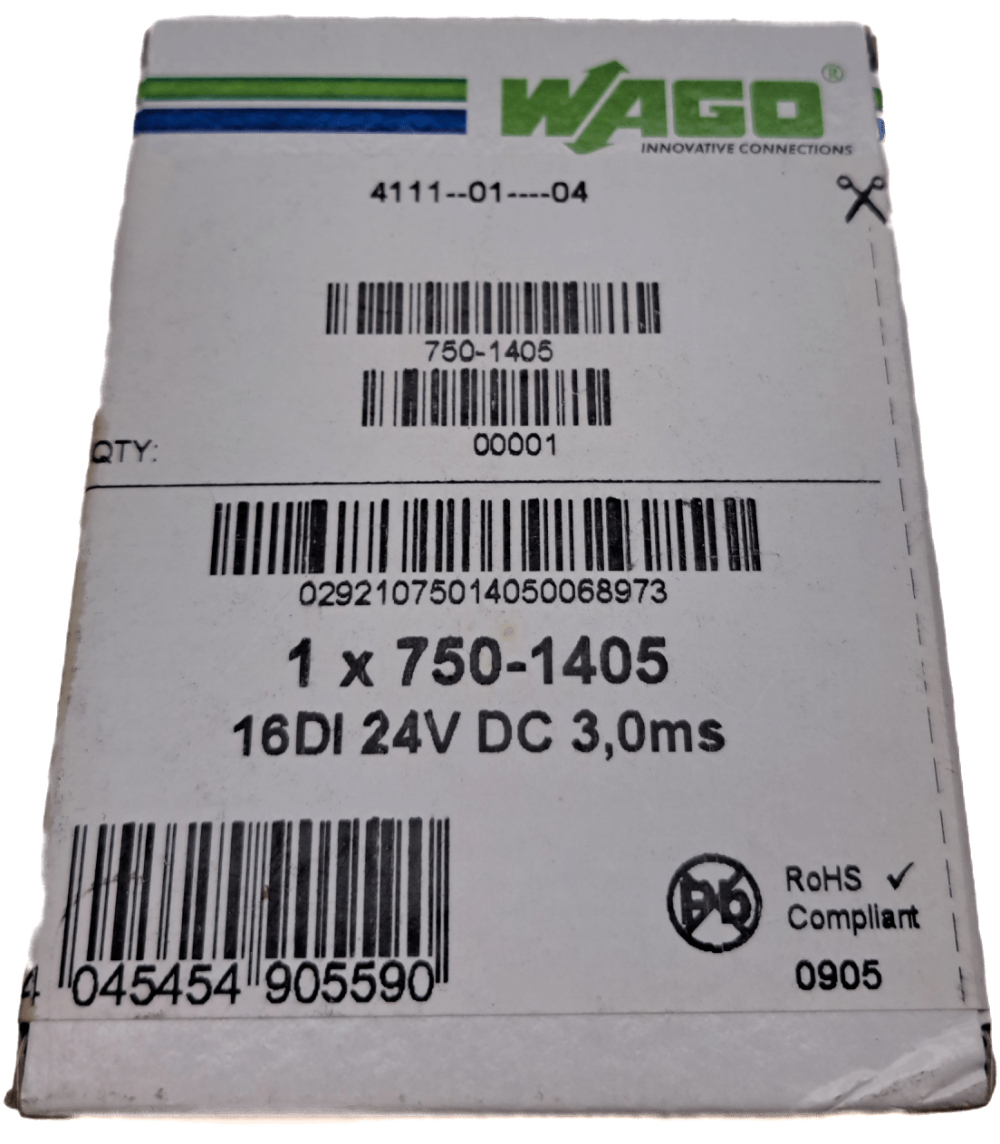 Wago 750-1405 - #product_category# | Klenk Maschinenhandel