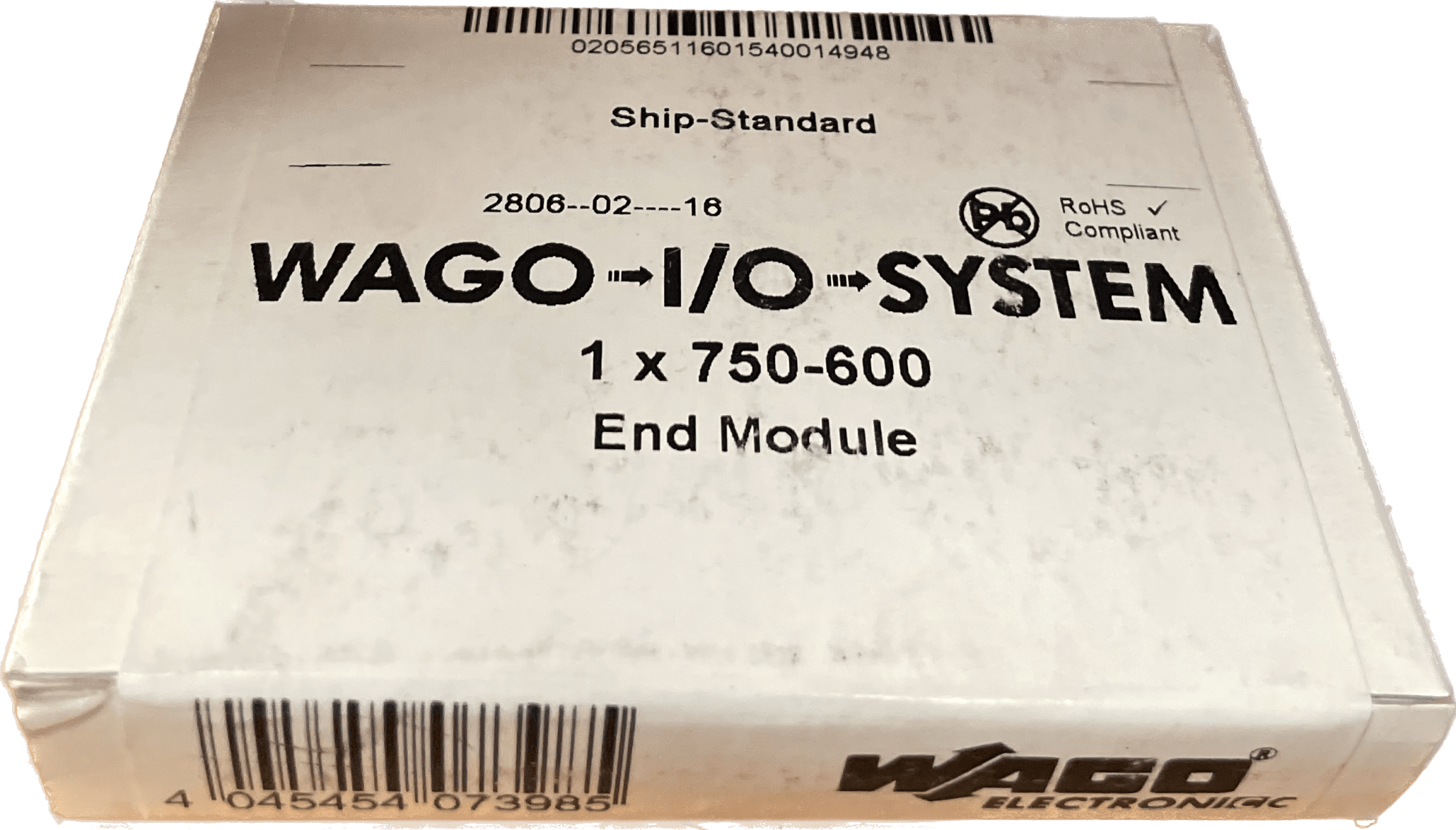 Wago Endmodul 750-600 - #product_category# | Klenk Maschinenhandel