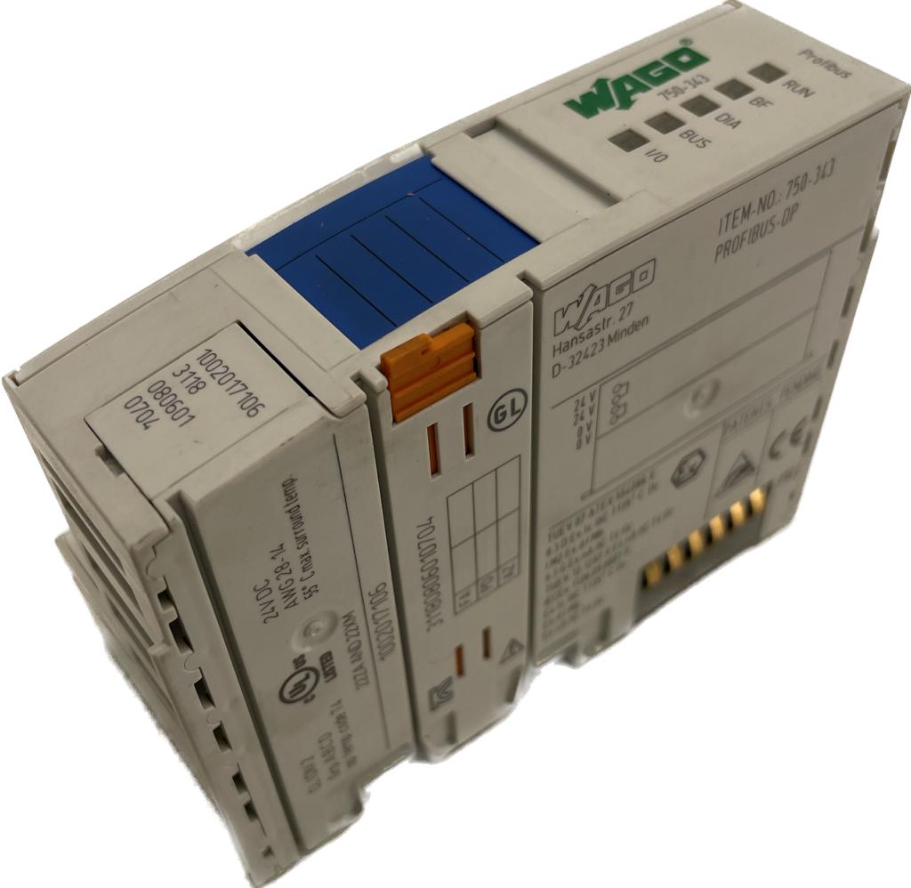 WAGO Feldbuskoppler PROFIBUS DP 750-343 - #product_category# | Klenk Maschinenhandel