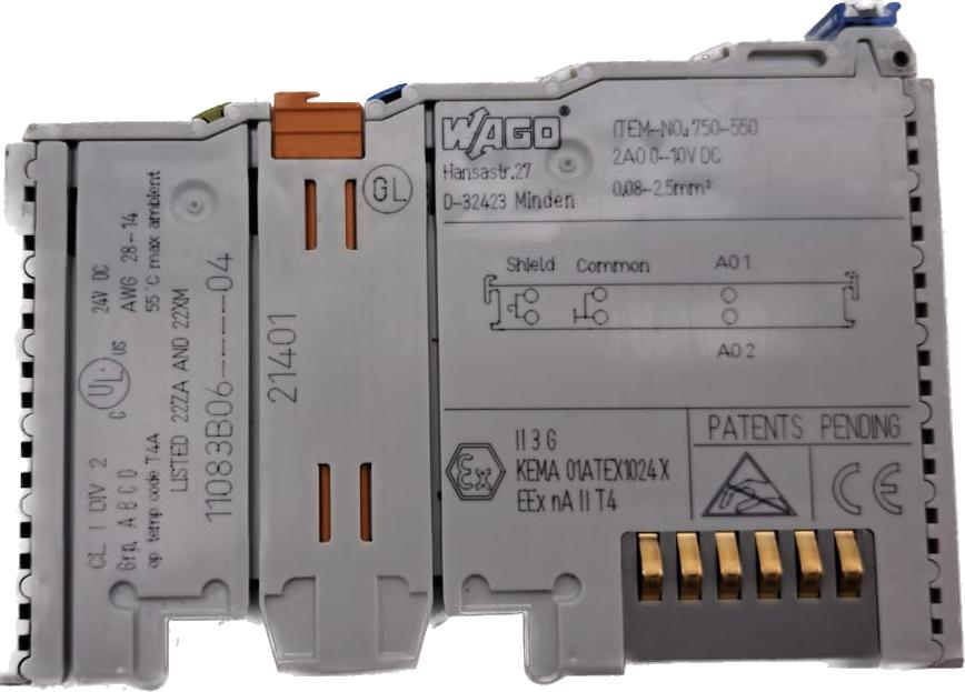 WAGO I/O System 750/753Art.-Nr. 750-550 - #product_category# | Klenk Maschinenhandel